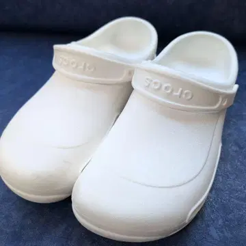 크록스 화이트 사보 클로그 샌들 주방, 미끄럼 방지