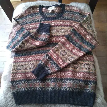 L.L.Bean 페어아일 패턴 니트 스웨터