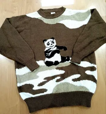 새상품 HAGRO 빈티지 니트 팬더 루즈한 사이즈