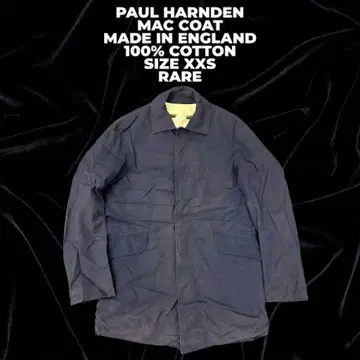 13 폴 하든 맥 코트 영국제 코튼 XXS 레어