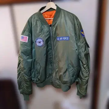 US AIR FORCE MA-1 플라이트 자켓