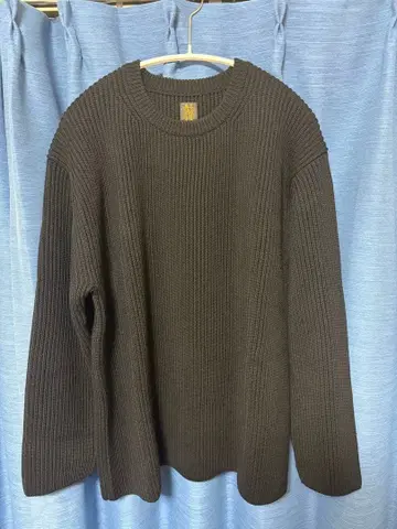 BATONER 리브 다크 니트