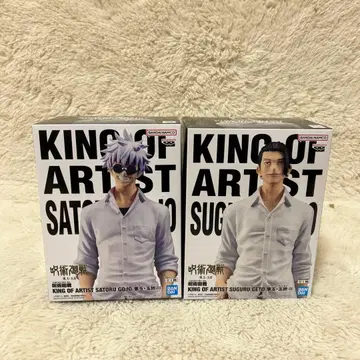 주술회전 고죠 사토루 게토 스구루 피규어 2체 세트