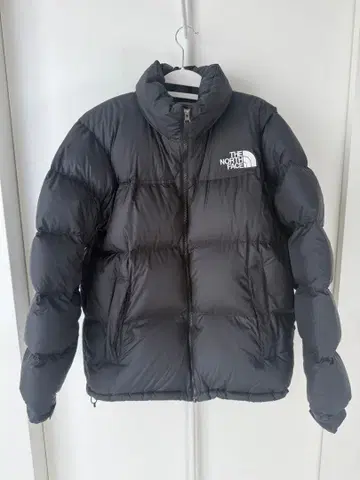 THE NORTH FACE 블랙 눕시 다운 자켓 XL