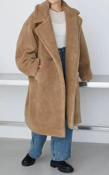 [ 새상품 ] forksy. 보아 롱 코트