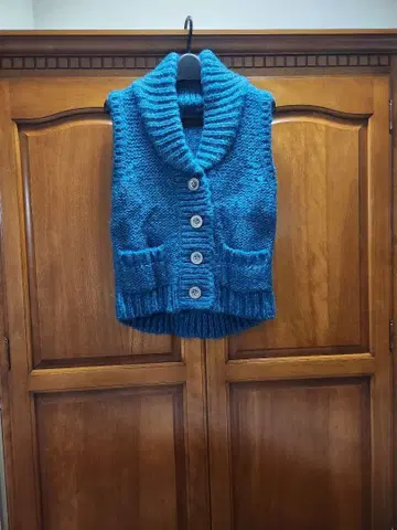 니트 베스트 새상품 모헤어 And A