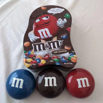 M&M's 밀크 초콜릿 빈 틴 빈티지 엠앤엠즈