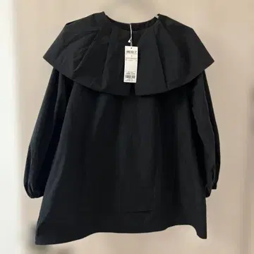 #Newans 케이프 칼라 블라우스