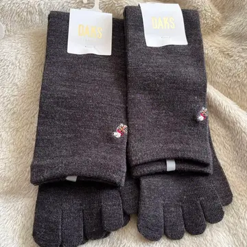 [ 새상품 ] DAKS 손가락 5개 삭스 2개 세트