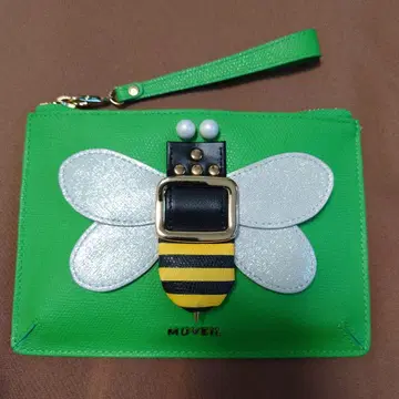 MUVEIL 뮤베일 꿀벌 파우치 그린