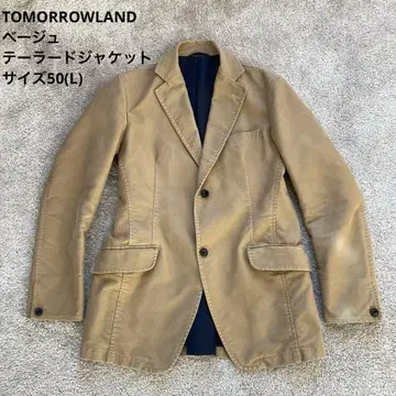 TOMORROWLAND 투모로우랜드 베이지 테일러드 자켓 L