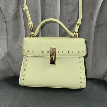 [ 한정 컬러 ] 셀포드 비쥬 스터드 미니백 뤼탕 그린