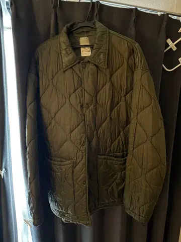 HINSON 퀼팅 자켓 밀리터리 L 204-1577 구제 의류