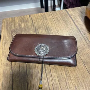 고로즈 이단 접이식 장지갑 브라운 정품