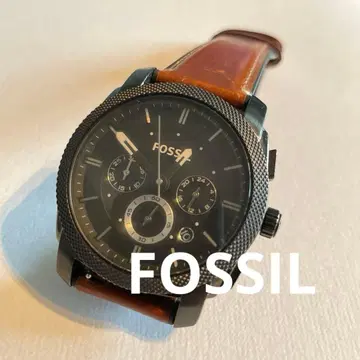 [ 가동품 ] FOSSIL 아날로그 손목시계 블랙 페이스