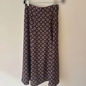 플레어 롱 스커트 L-L 브라운 계열