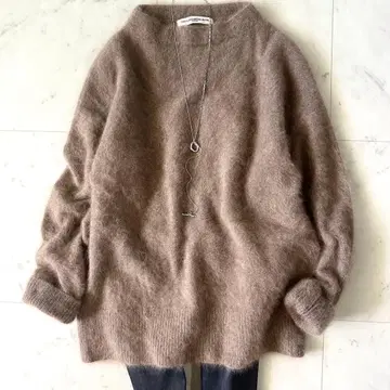 컨디션 최상*개럴개런트 보틀넥 퍼 니트 복슬복슬 하이넥