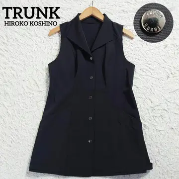 새상품급 트렁크 히로코코시노 베스트 블랙 로고 버튼 블랙 38 M 상당