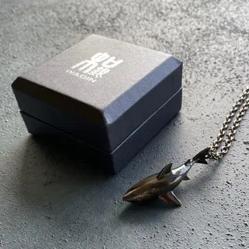 와긴 WAGIN 스털링 실버 925 상어 목걸이