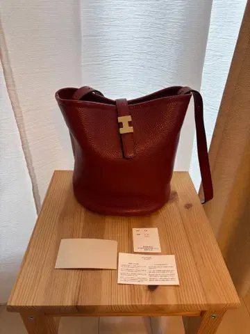 이아쿠치 테아 숄더백 빨간색