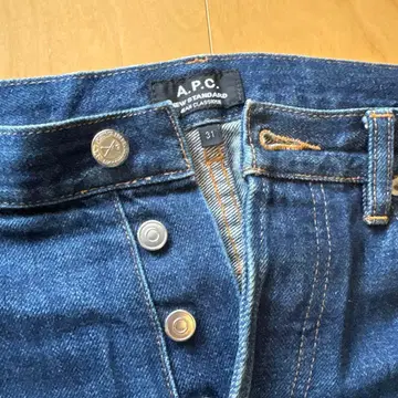 A.P.C. New Standard 31 다크 블루 데님