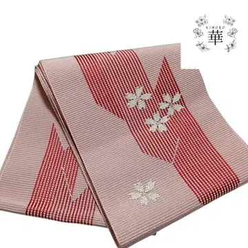 1050 화 반폭 오비 화살깃 벚꽃 꽃 탁한 핑크