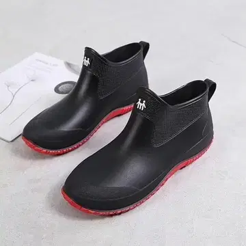 새상품 레인부츠 레인슈즈 방수 신발 스노우 신발 우천 겸용 출퇴근 통학