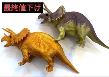 골드 컬러 트리케라톱스 공룡&Co. 빅 로손 한정판 Ver. 슈퍼 레어