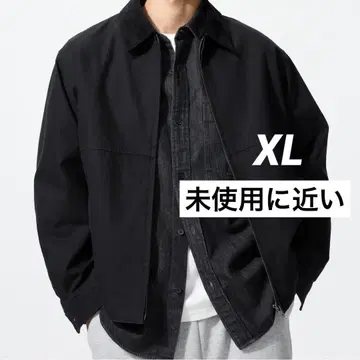 UNIQLO 집업 숏 블루종