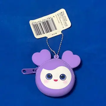 GiGO 한정판 TWICE LOVELYS 실리콘 미니 지갑 사나 서브리