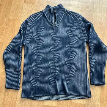 EMPORIO ARMANI 스트라이프 스웨터 XL