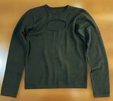 애니에스 베이 컷 아웃 하이 게이지 니트 made in France