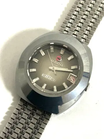 RADO EIGER 자동 와인딩 손목시계 실버