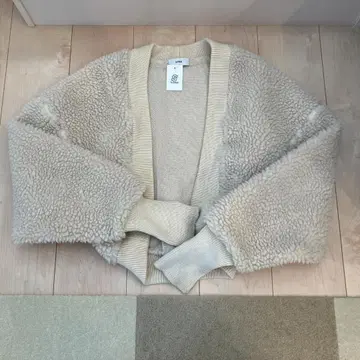 HYKE 보아 볼레로 자켓 가디건