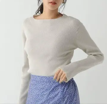 apart by 니트 라메 리브 니트 풀오버 미사용