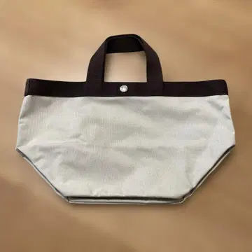 에르베샤 펠리에 토트백 M 707C 마스티크 x 모카 보트형