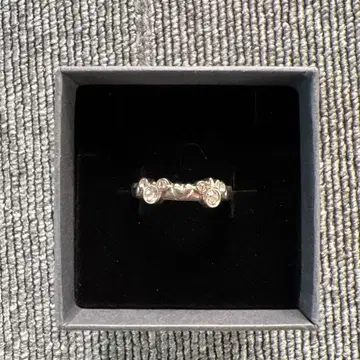 미키&미니 실버 반지