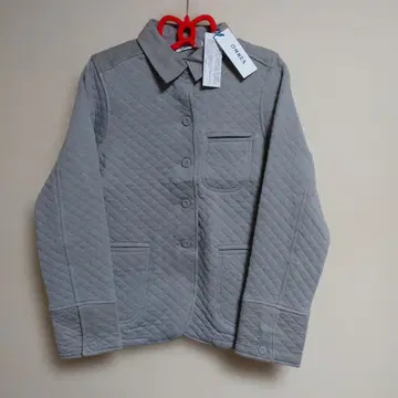 [택 포함 새상품] OMNES 그레이색 퀼팅 겉옷 사이즈 M