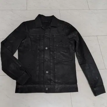 정가 5.6만 HL HEDDIE LOVU 코팅 데님 자켓 S