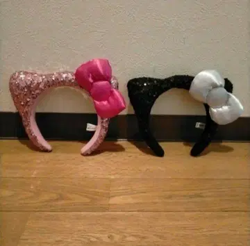 USJ 키티 머리띠 스팽글 x 2