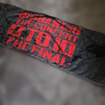 BIGBANG O.T.O.10 THE FINAL 타월