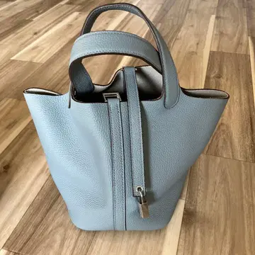 천연 가죽 큐브백 토트백 핸드백