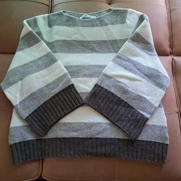 NUMBER 18 보더 니트 FREE 사이즈