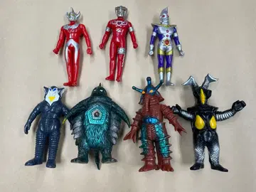 울트라맨 괴수 외계인 소프트 비닐 세트