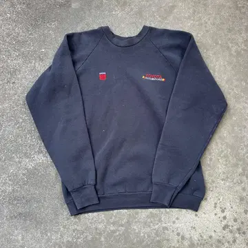 90s TOYOTA 모터스 스포츠 트레이닝복 네이비 기업 자수