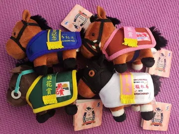 서러브레드 컬렉션 말 의류 마스코트 볼 체인 3