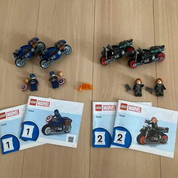 레고 마블 76260 캡틴 아메리카 & 블랙 위도우 세트