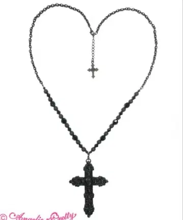 Angelic Pretty / Brilliant Cross 목걸이