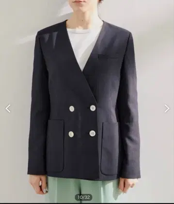 ROPE' 네이비 자켓 클리닝 완료