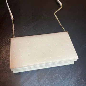 불가리 로고 인피니토움 체인 지갑 장지갑 숄더백